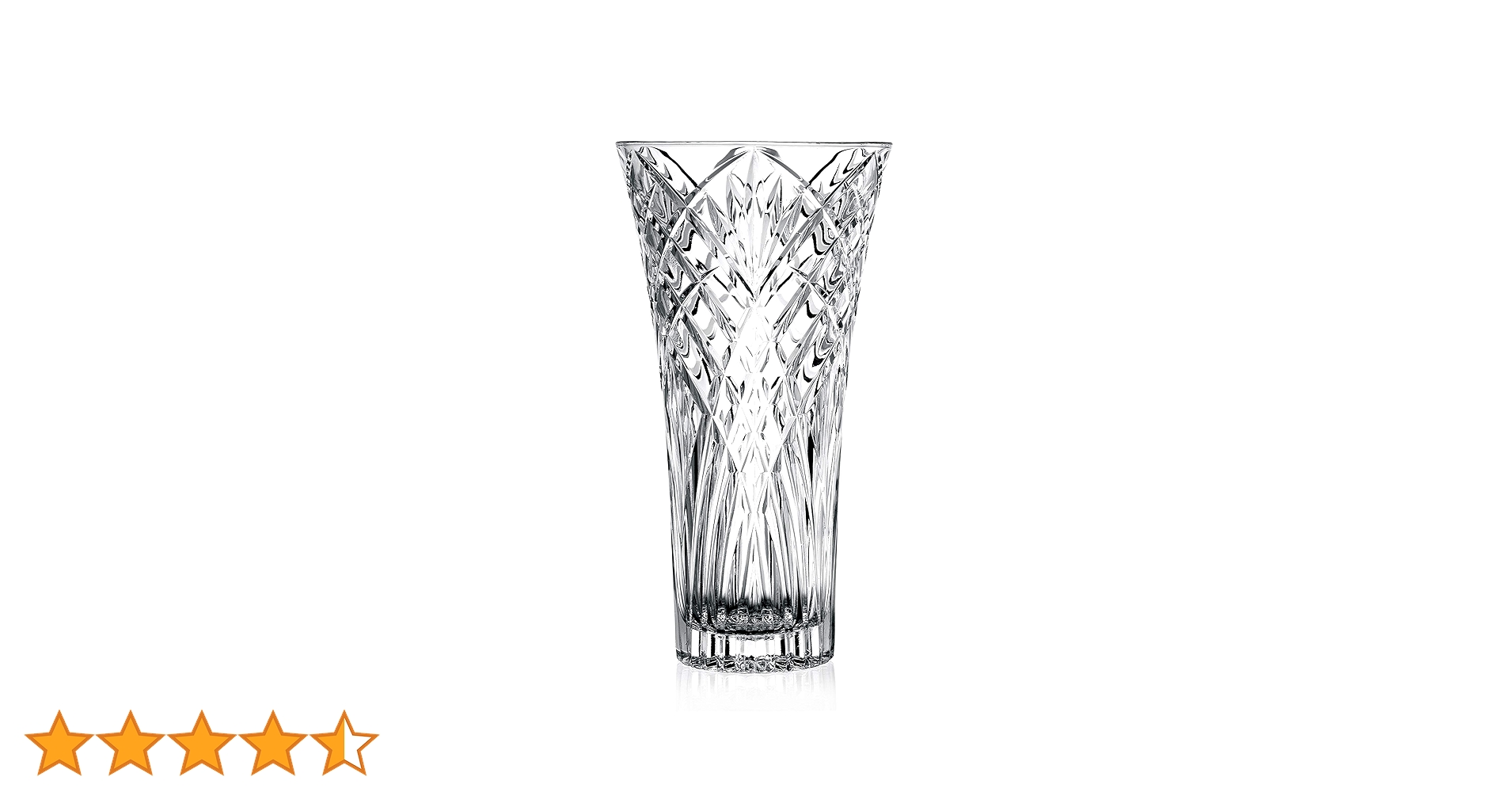 コンパスデザイン大型花瓶 Amazon.co.jp: ロレンツォ輸入242620 RCR Orchideaのクリスタルの花瓶